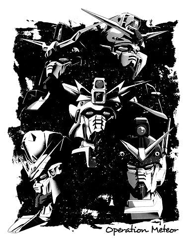 新機動戦記ガンダムW オペレーションメテオ MS Tシャツ  SAX S 【02/04頃入荷】