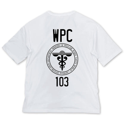 PSYCHO-PASS サイコパス ３ 公安局 ビッグシルエットTシャツ NAVY L 【01/24頃入荷】