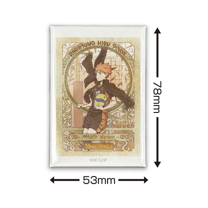 ハイキュー!! 日向翔陽 スクエア缶バッジ 飛翔Ver. 【03/16頃入荷】