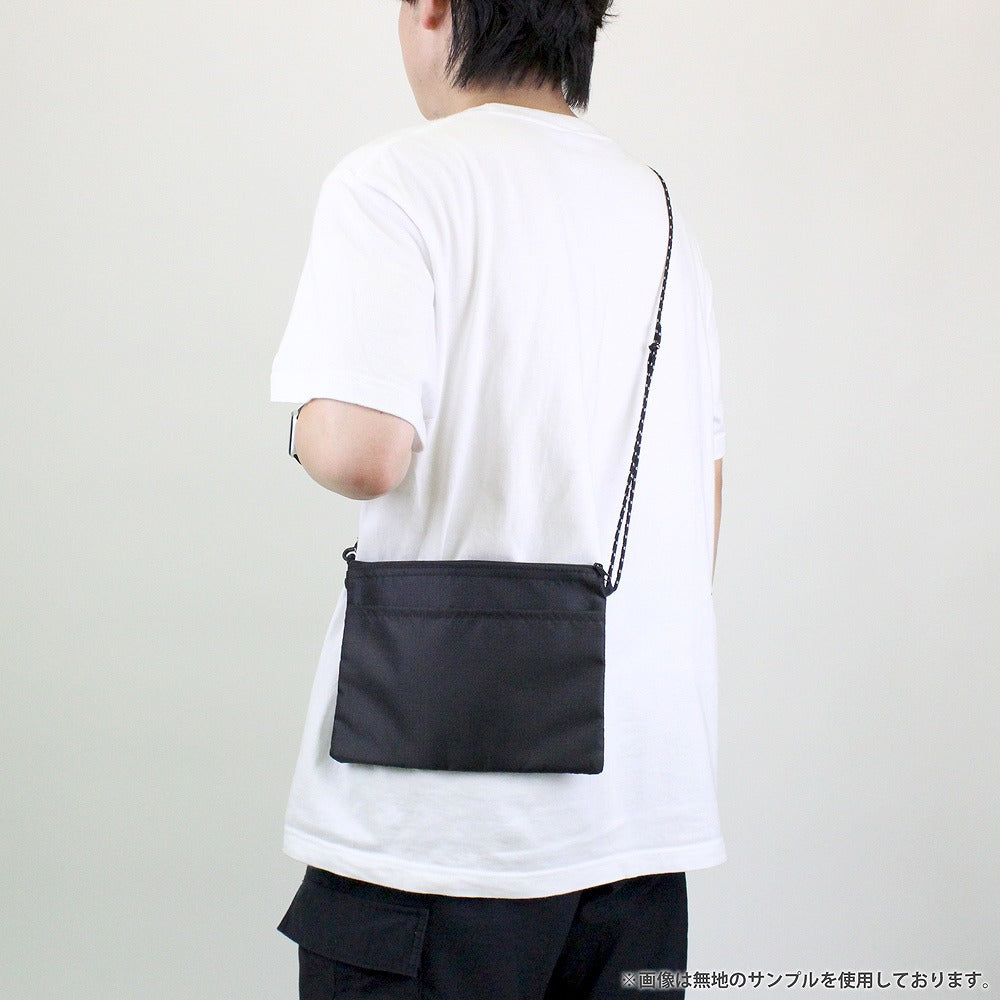 メイドインアビス 烈日の黄金郷 ナナチのサイン入り・探窟家用 テントクロスサコッシュ BLACK  【04/04頃入荷】