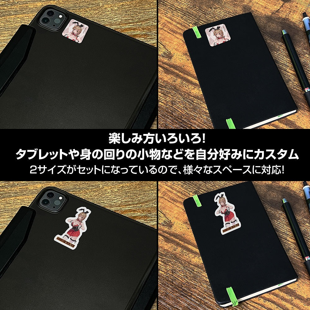 バニーガーデン 花奈 ミニステッカーセット 【02/16頃入荷】