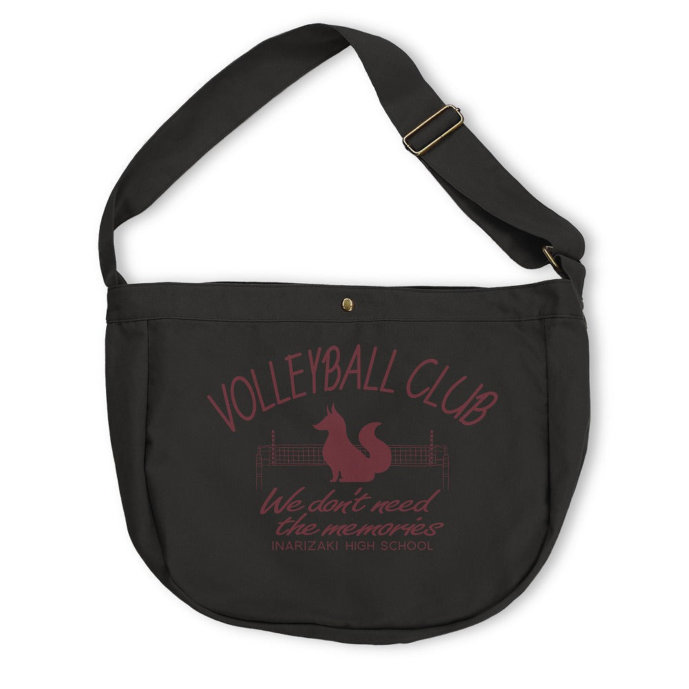 ハイキュー!! 稲荷崎高校バレーボール部 ニュースペーパーバッグ BLACK  【03/16頃入荷】