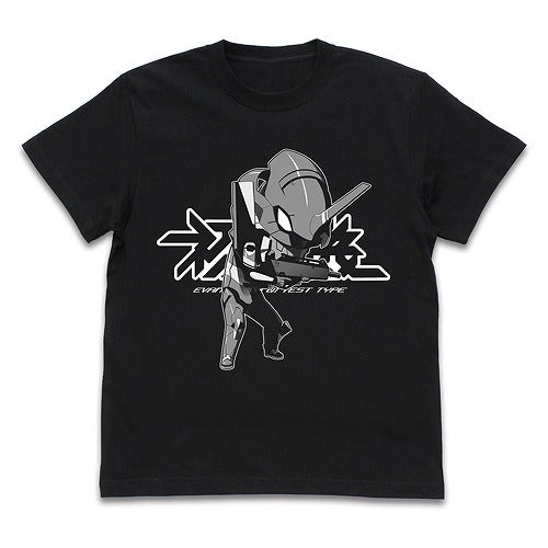 EVANGELION 初号機 Tシャツ デフォルメVer. BLACK XL 【01/24頃入荷】