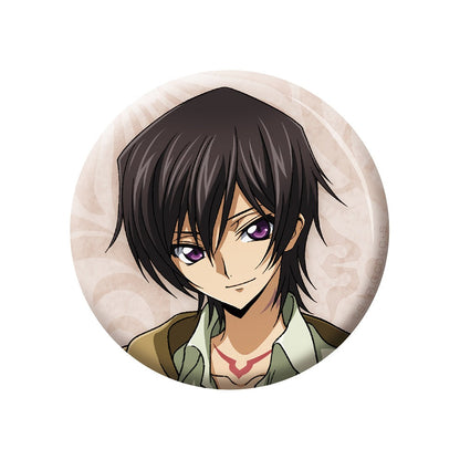 コードギアス 復活のルルーシュ 描き下ろし ルルーシュ 缶バッジ 【03/24頃入荷】