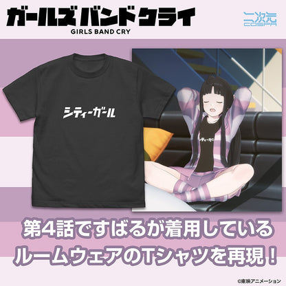 ガールズバンドクライ 安和すばるの「シティーガール」 Tシャツ SUMI L 【01/24頃入荷】