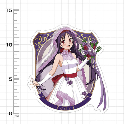 ソードアート・オンライン 描き下ろし ユウキ 屋外対応ステッカー ウェディングドレスV.. 【03/24頃入荷】