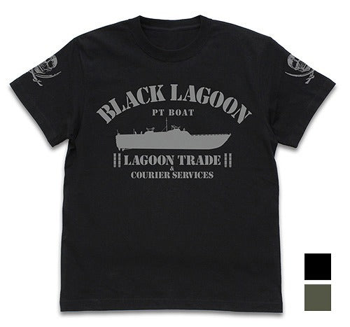 ブラック・ラグーン ラグーン号 Tシャツ BLACK M 【01/24頃入荷】