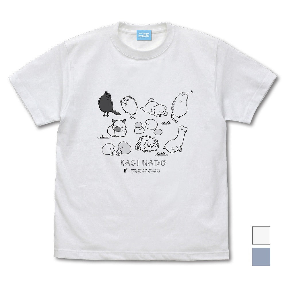 かぎなどマスコット Tシャツ ACID BLUE S 【12/24頃入荷】