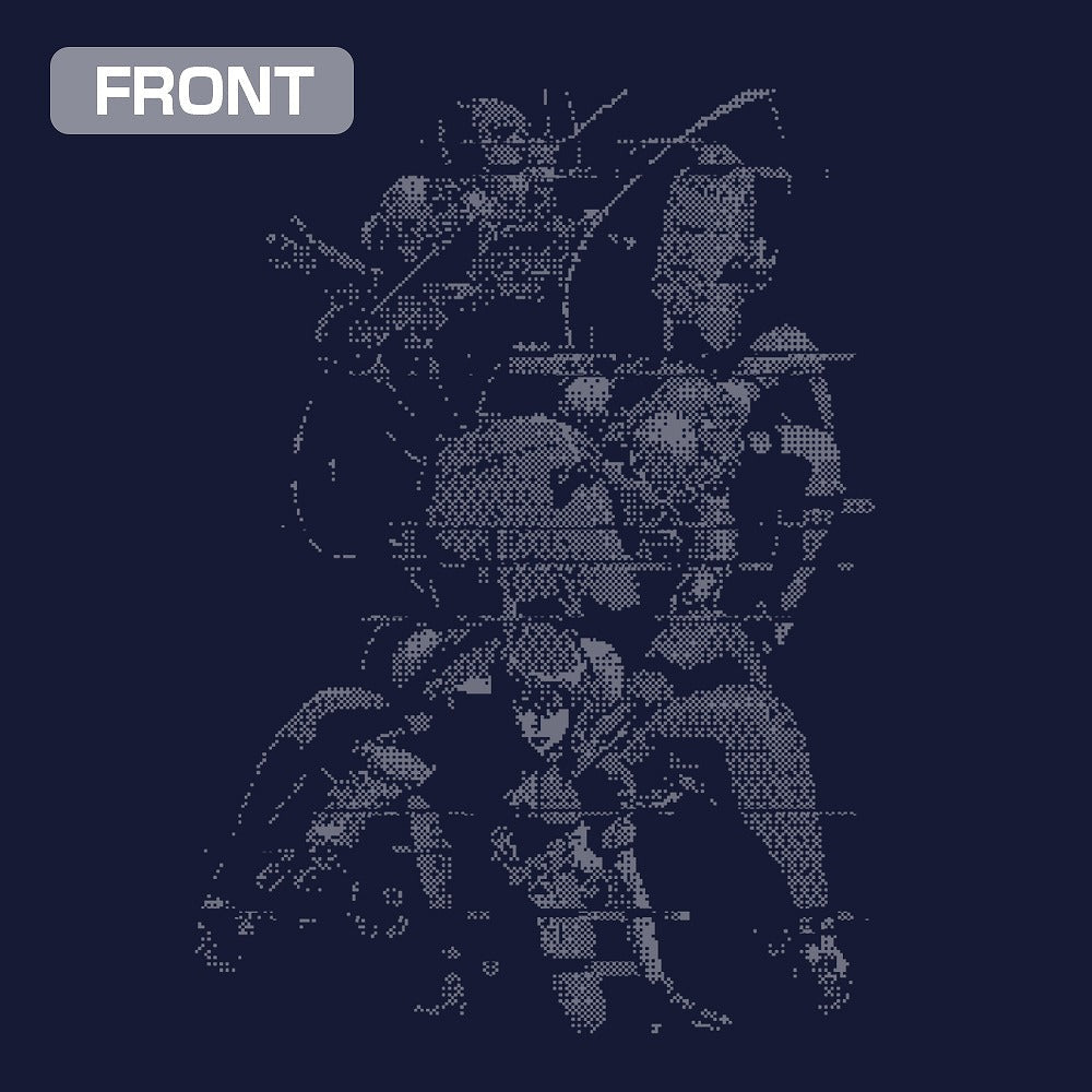 攻殻機動隊 STAND ALONE COMPLEX 草薙素子 ピクセル Tシャツ NAVY S 【01/07頃入荷】