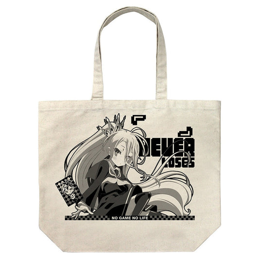 ノーゲーム・ノーライフ 「白」ラージトート NATURAL 【01/24頃入荷】