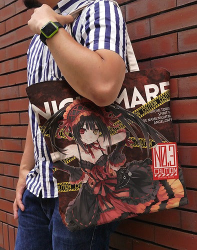 デート・ア・ライブ 原作版 時崎狂三 フルグラフィックラージトート Ver3.0 NATURAL  【03/16頃入荷】