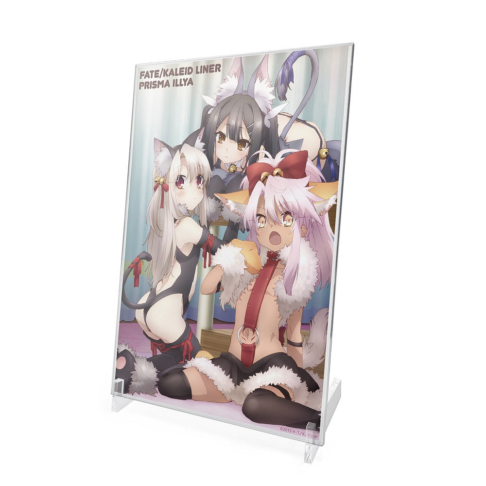 Fate/kaleid liner プリズマ☆イリヤ ツヴァイ ヘルツ！ けもみみイリヤ＆美遊＆クロエ アクリルアートスタンド 【01/24頃入荷】