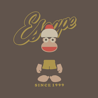 サルゲッチュ ピポサル ESCAPE Tシャツ CHARCOAL XL 【01/07頃入荷】