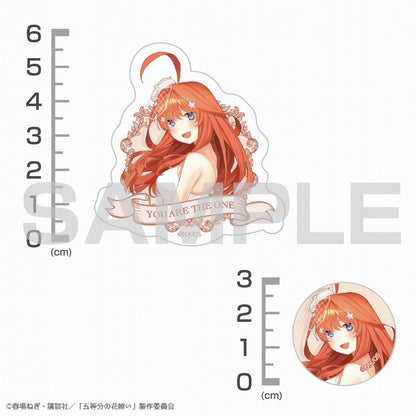 五等分の花嫁∽ 中野五月 ミニステッカーセット 【04/04頃入荷】