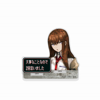 STEINS;GATE 牧瀬紅莉栖 セリフアクリルスタンド 【01/24頃入荷】