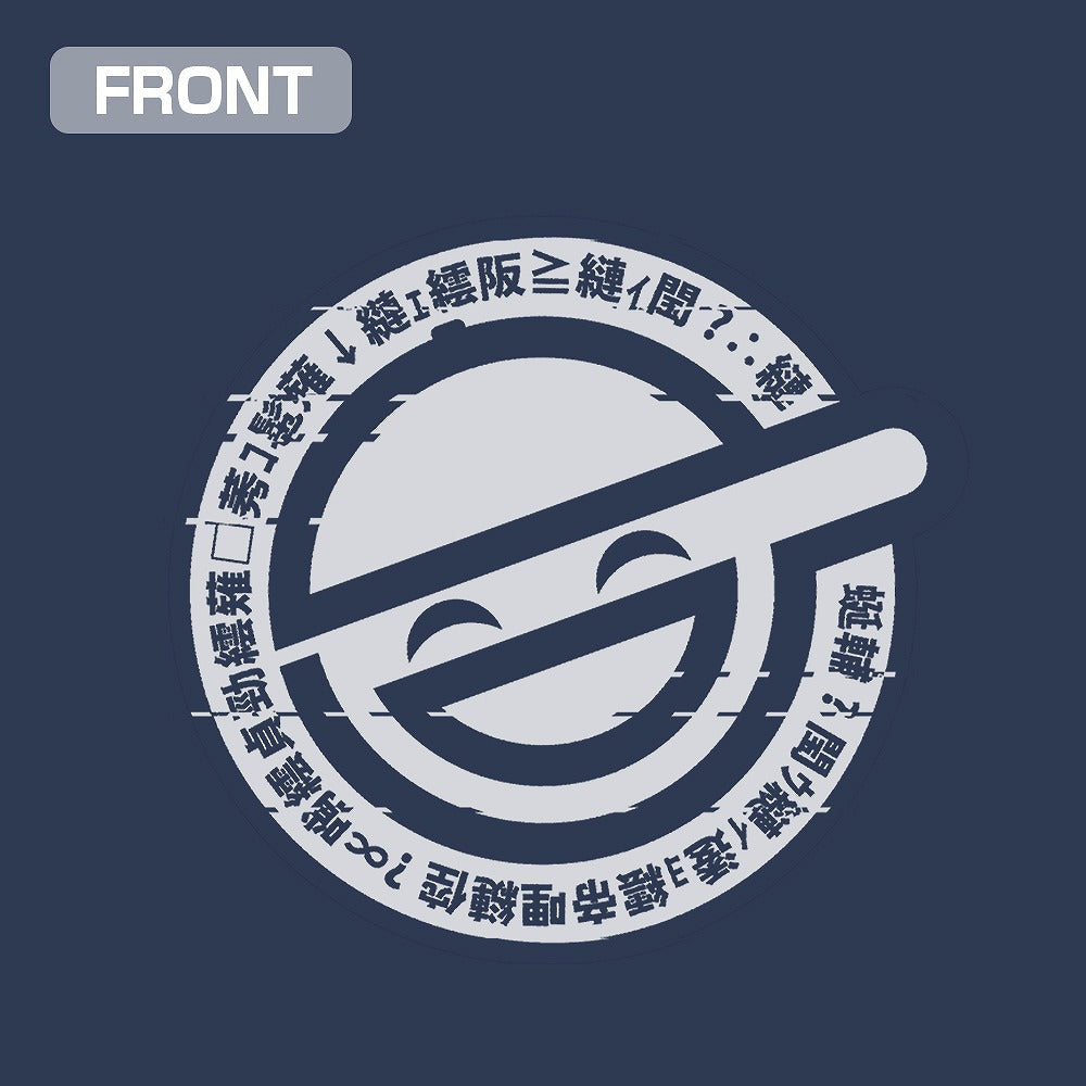 攻殻機動隊 STAND ALONE COMPLEX 笑い男アイコン Tシャツ SLATE S 【01/07頃入荷】