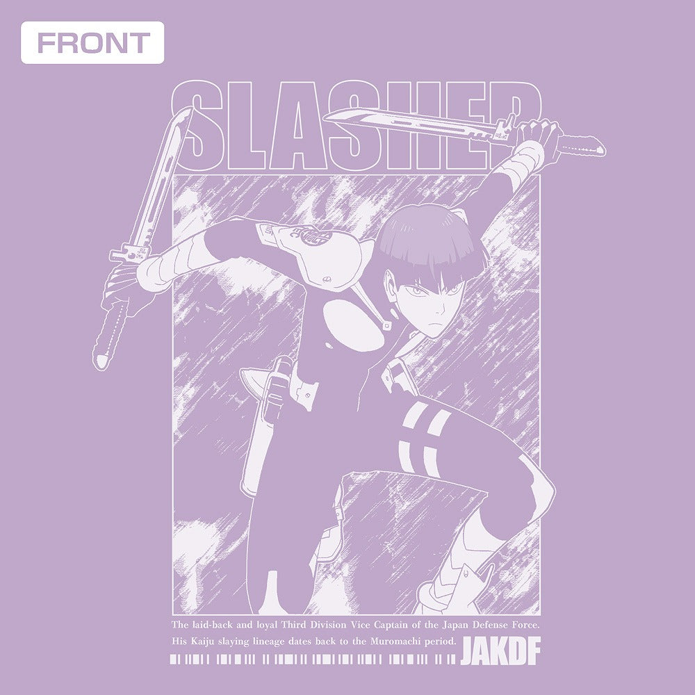 怪獣８号 保科宗四郎 Tシャツ  LIGHT PURPLE XL 【01/24頃入荷】