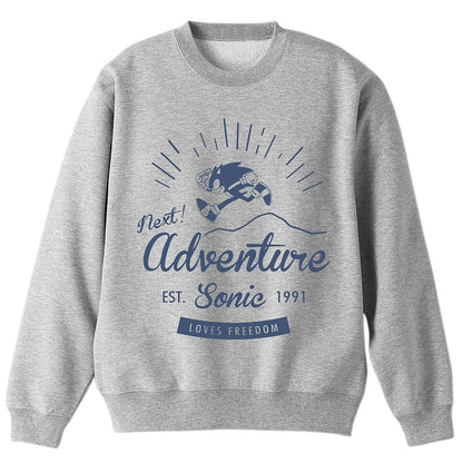 ソニック・ザ・ヘッジホッグ ソニック アウトドア トレーナー MIX GRAY L 【01/24頃入荷】