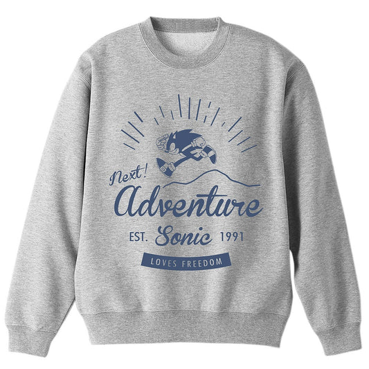 ソニック・ザ・ヘッジホッグ ソニック アウトドア トレーナー MIX GRAY XL 【01/24頃入荷】