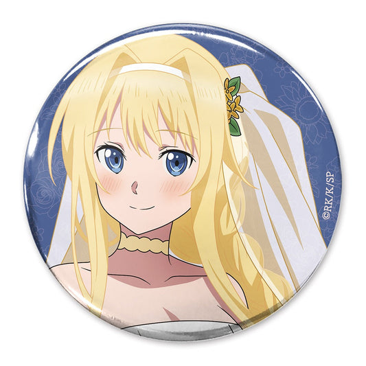 ソードアート・オンライン 描き下ろし アリス 65mm缶バッジ ウェディングドレスVe.. 【03/24頃入荷】