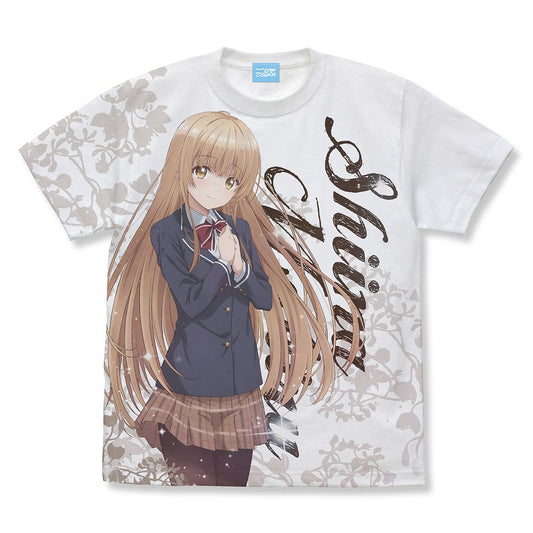TVアニメ お隣の天使様にいつの間にか駄目人間にされていた件 椎名真昼 フルグラフィックTシャツ WHITE XL 【01/24頃入荷】
