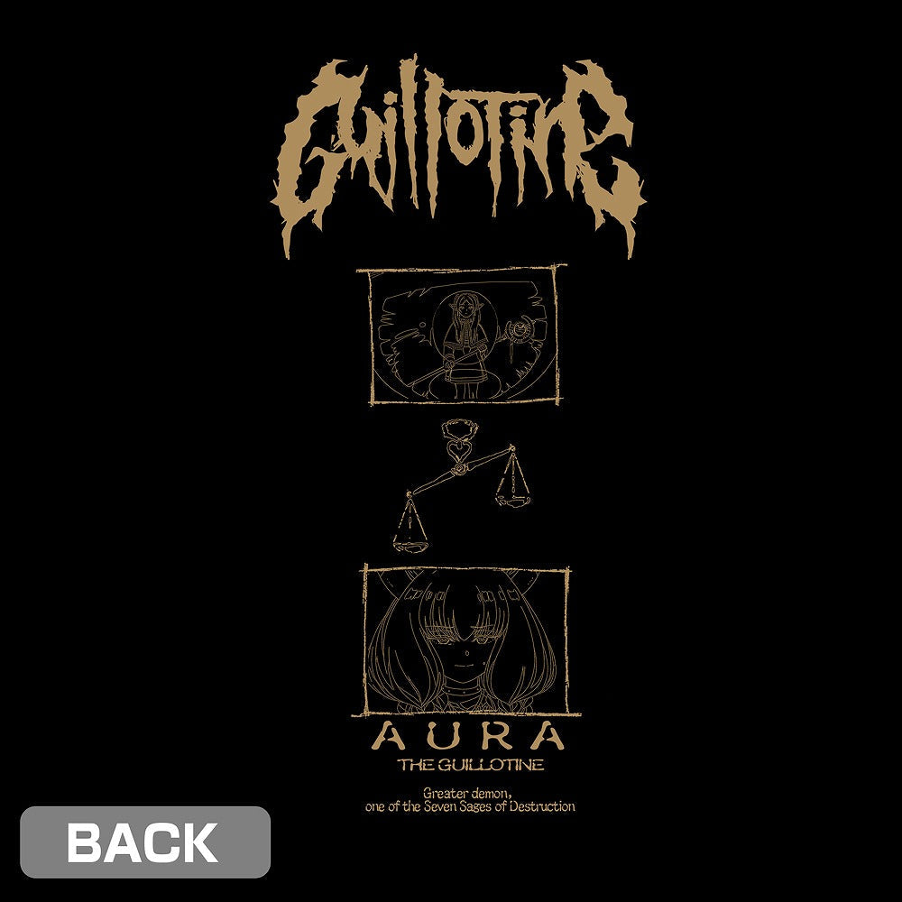 葬送のフリーレン アウラ Tシャツ BLACK XL 【02/04頃入荷】