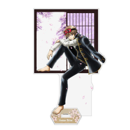 銀魂． 描き下ろし 沖田総悟 アクリルスタンド（大） 小窓から覗く景.. 【03/16頃入荷】