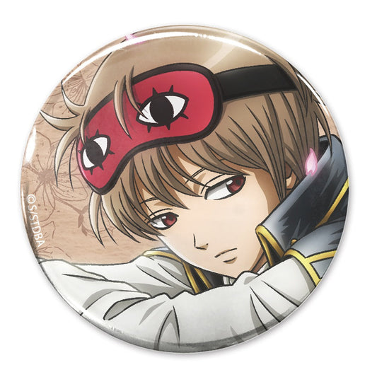 銀魂． 描き下ろし 沖田総悟 65mm缶バッジ 小窓から覗く景色Ve.. 【03/16頃入荷】