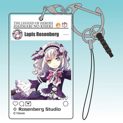 英雄伝説 創の軌跡 ラピス・ローゼンベルク SNS風アクリルキーホルダー 【02/04頃入荷】
