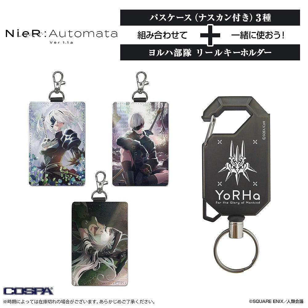 NieR:Automata Ver1.1a ヨルハ部隊 リールキーホルダー 【03/16頃入荷】