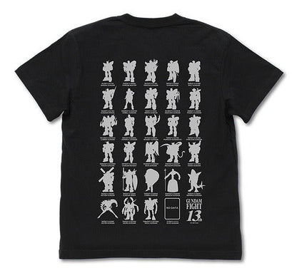 機動武闘伝Gガンダム 第13回ガンダムファイト開催記念Tシャツ BLACK M  【03/16頃入荷】