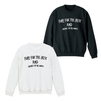 ガールズバンドクライ 井芹仁菜の「HOPE FOR THE BEST」トレーナー WHITE XXL 【01/24頃入荷】