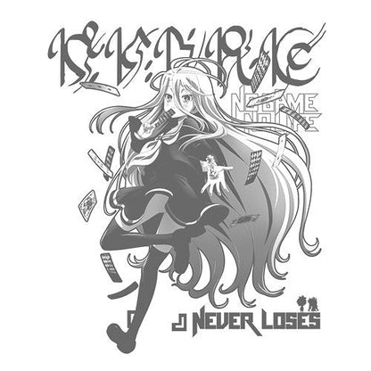ノーゲーム・ノーライフ 「白」 ドライTシャツ WHITE M 【01/24頃入荷】