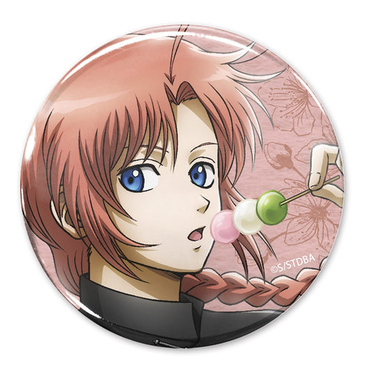 銀魂． 描き下ろし 神威 65mm缶バッジ 小窓から覗く景色Ver. 【03/16頃入荷】