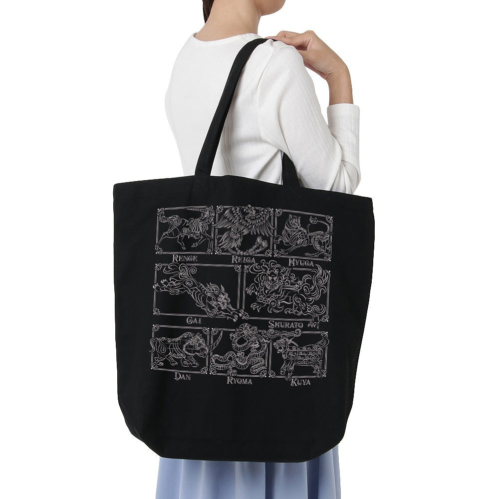 天空戦記シュラト 八部衆 ラージトート BLACK  【02/16頃入荷】