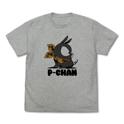 らんま１／２ ピッグのPちゃん Tシャツ MIX GRAY XL 【01/24頃入荷】