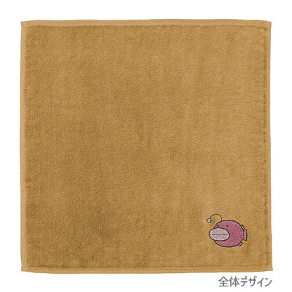 ガールズ＆パンツァー 最終章 あんこうチーム 刺繍ハンドタオル LIGHT BROWN 【02/04頃入荷】