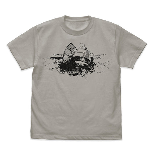 STEINS;GATE タイムマシン Clash Tシャツ LIGHT GRAY M 【01/24頃入荷】