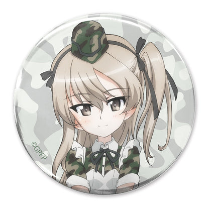 ガールズ＆パンツァー 最終章 島田愛里寿 65mm缶バッジ ミリタリーメイドver. 【02/04頃入荷】