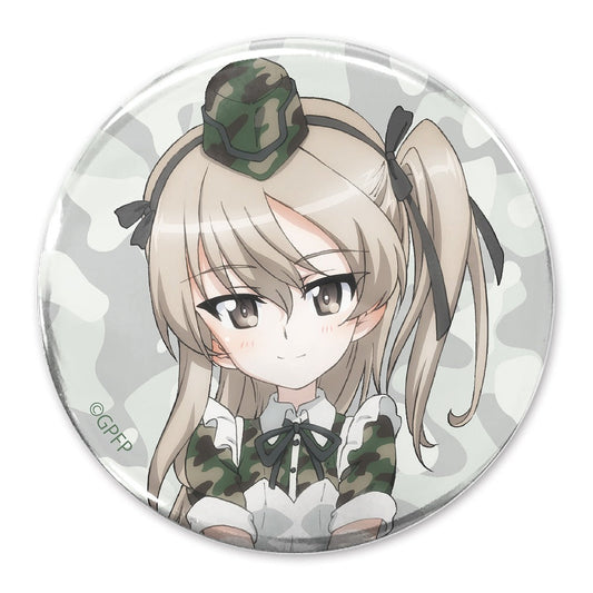 ガールズ＆パンツァー 最終章 島田愛里寿 65mm缶バッジ ミリタリーメイドver. 【02/04頃入荷】