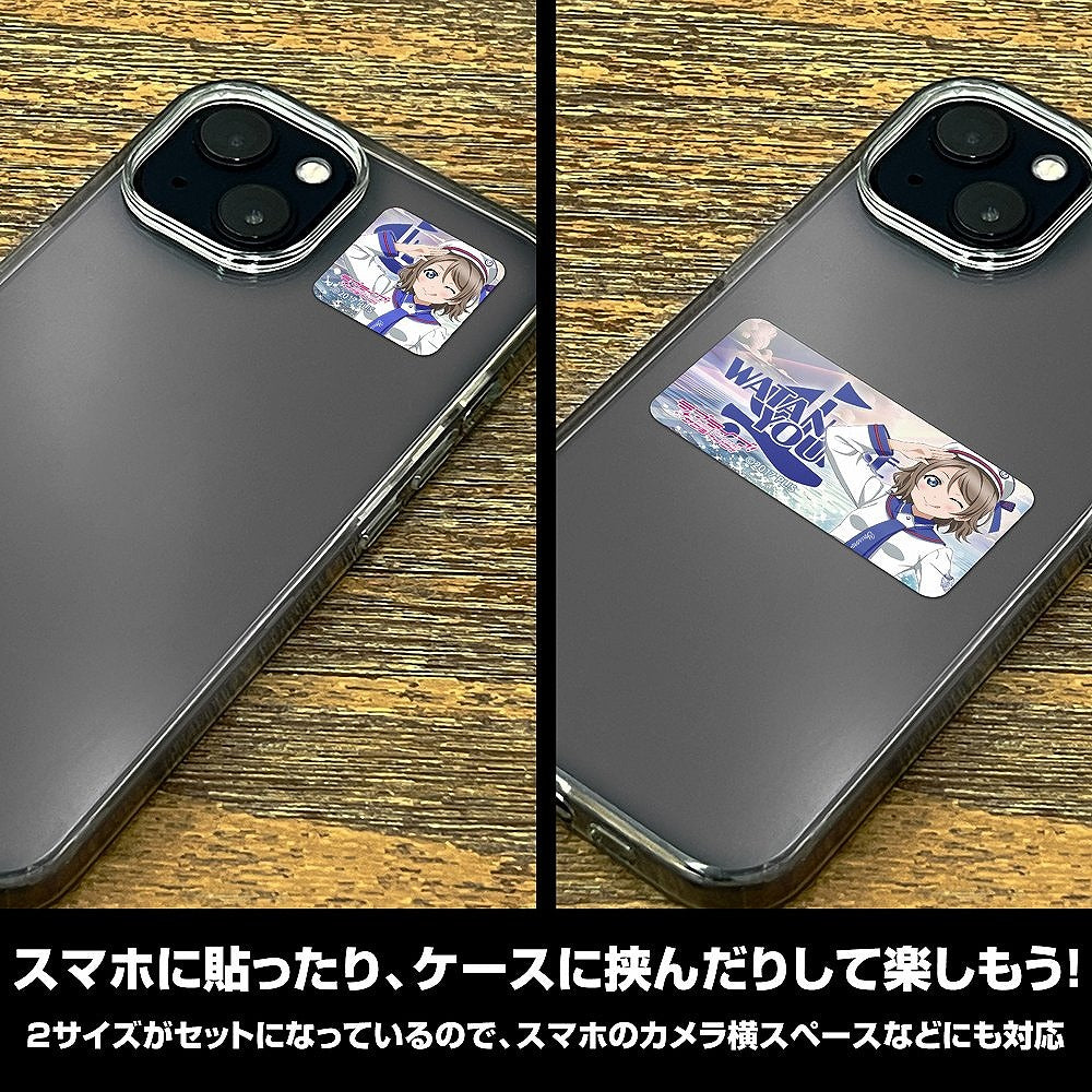 ラブライブ！サンシャイン!! 描き下ろし 渡辺 曜 ミニステッカーセット ソロコンサートv.. 【02/04頃入荷】