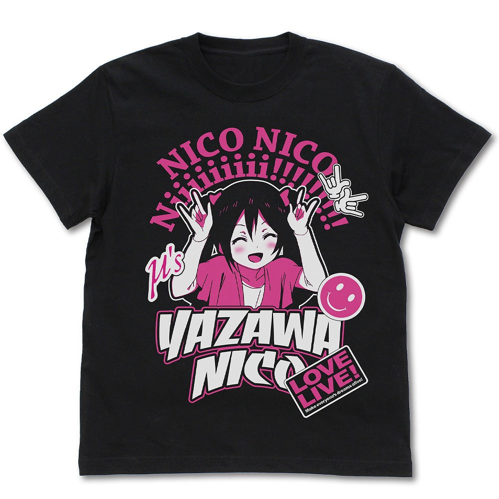 ラブライブ！ 矢澤にこ エモーショナルTシャツ BLACK XL 【02/04頃入荷】