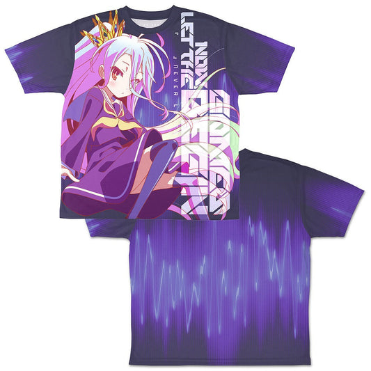 ノーゲーム・ノーライフ 「白」 両面フルグラフィックＴシャツ Ver.4.0 WAV.. M 【01/24頃入荷】