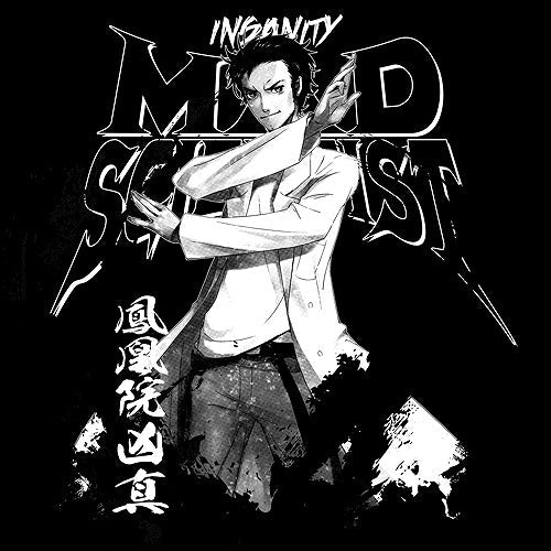 STEINS;GATE 鳳凰院凶真 Tシャツ BLACK XL 【01/24頃入荷】
