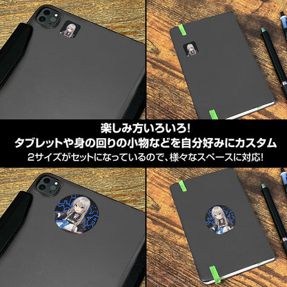 ガールズバンドクライ 描き下ろし 河原木桃香 ミニステッカーセット アー写Ver. 【01/24頃入荷】