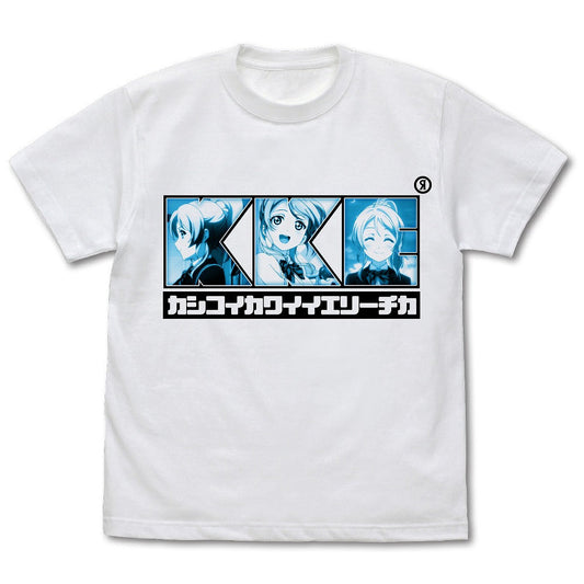 ラブライブ！ 絢瀬絵里 エモーショナルTシャツ WHITE L 【02/04頃入荷】