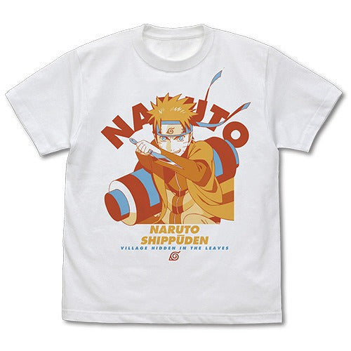 NARUTO-ナルト- 疾風伝 うずまきナルト Tシャツ WHITE S 【01/24頃入荷】