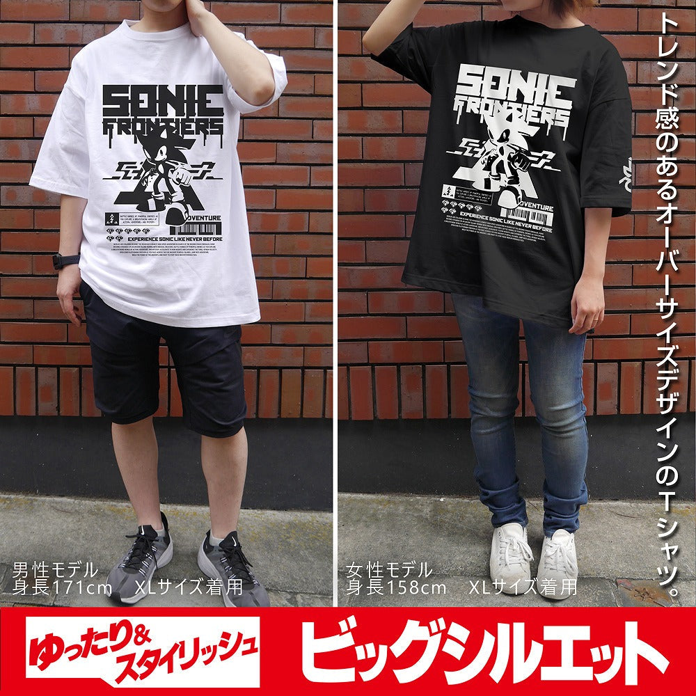 ソニックフロンティア ビッグシルエットTシャツ BLACK XL 【01/24頃入荷】