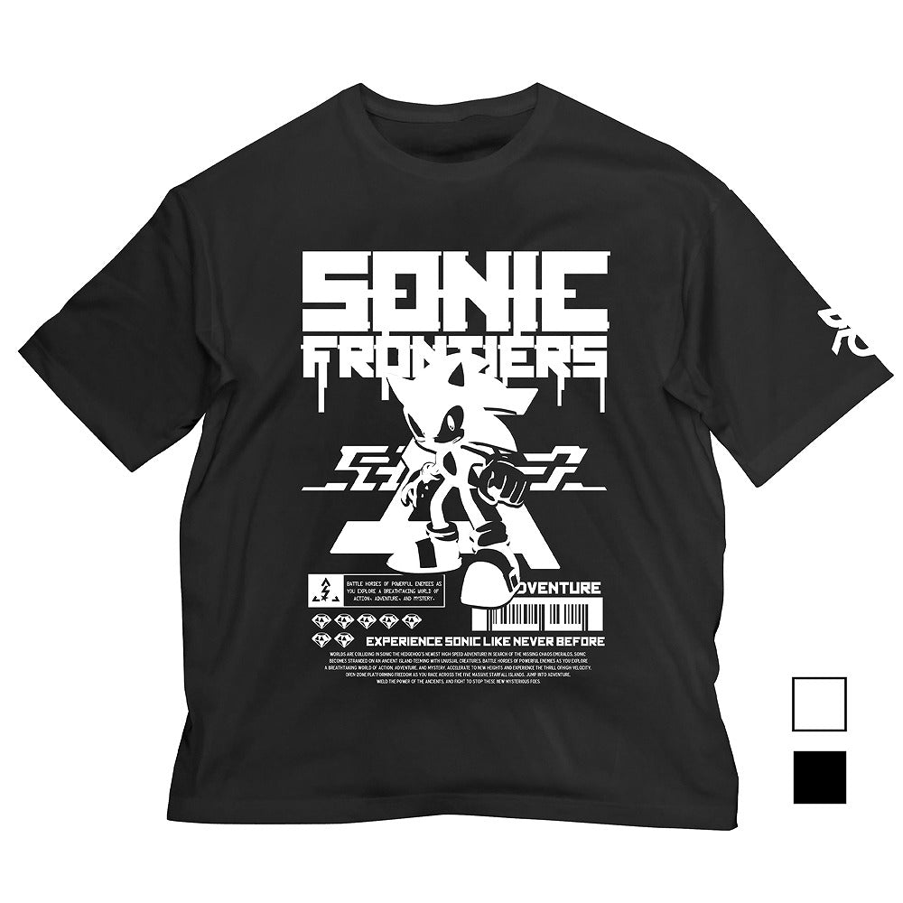 ソニックフロンティア ビッグシルエットTシャツ BLACK XL 【01/24頃入荷】