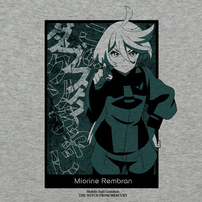 機動戦士ガンダム 水星の魔女 ミオリネ このダブスタクソおやじ Tシャツ MIX GRAY XL  【03/16頃入荷】